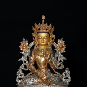 Whisper Of Compassion : Seated Lokeshwor in Scared Stillness